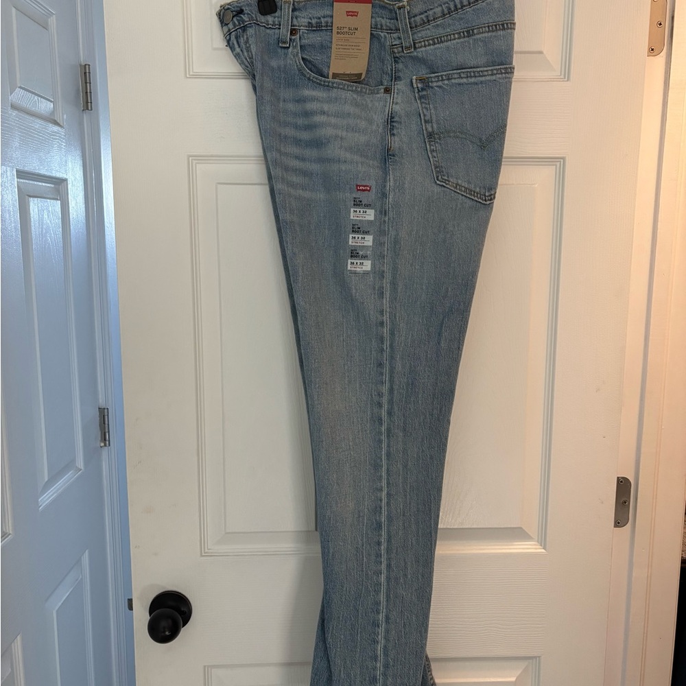 Levi's Men's Light Blue Bootcut Jeans